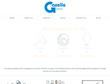 Tablet Screenshot of gazelleglobal.com
